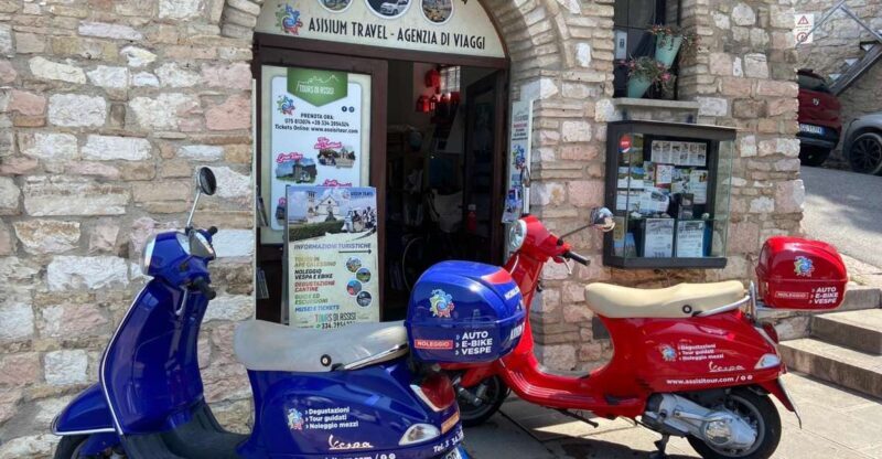 Assisi Rental Vespa '150cc - full day - Key Points