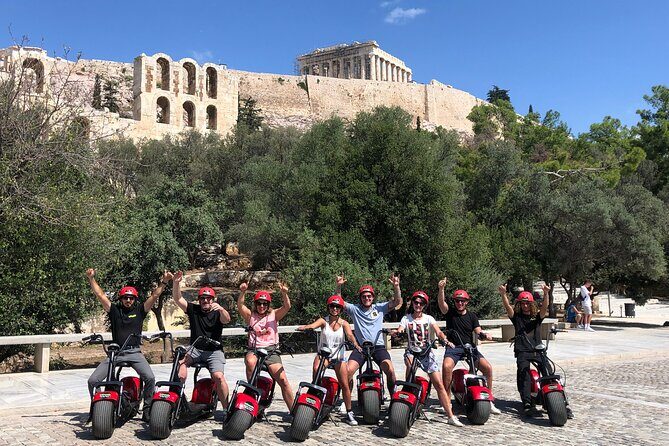 Athens Acropolis Official E-Scooter Guided Tour Fat E-Bike - The Ride and Group Dynamics