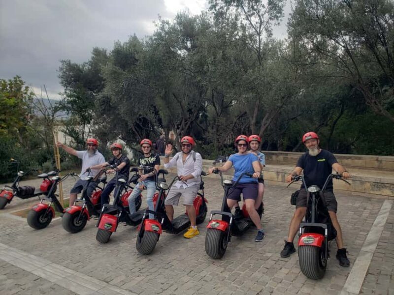 Athens: Acropolis Parthenon Guided Scooter Tour - Key Points