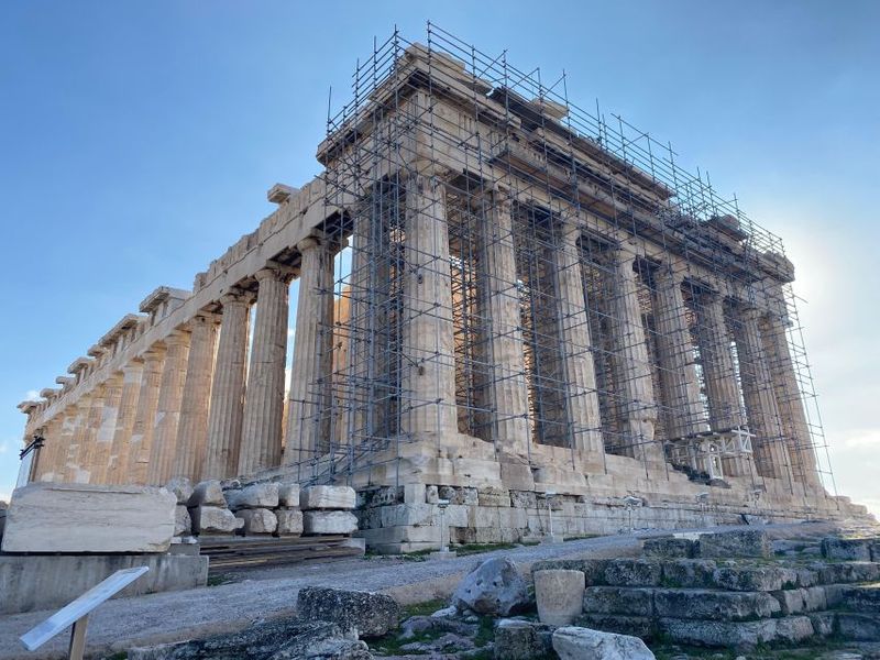 Athens: Acropolis Ticket & Optional Self-Guided Audio Tours - Temple of Athena Nike and the porch of Maidens