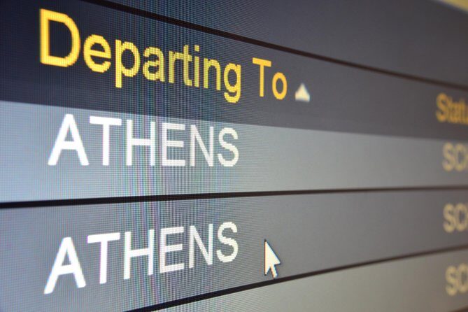 Athens airport to City Center arrival transfer - Introduction