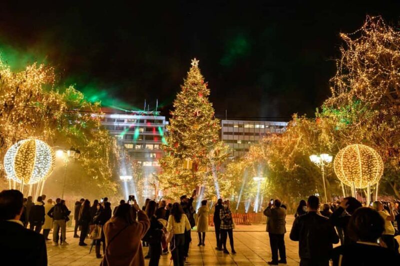 Athens Christmas Magic Private Acropolis & City Tour - Key Points