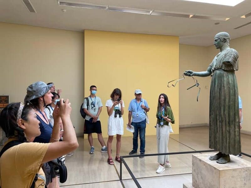 Athens: Delphi Oracle & Museum Tour with a Licensed Guide - Delphi archaeological site: Temple of Apollo and the monuments that tell the story