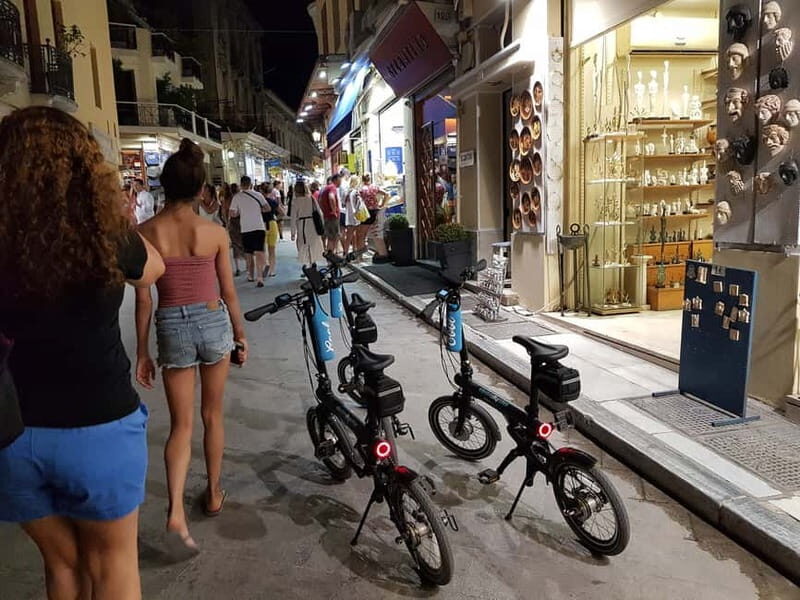 Athens: Discover the City Electric Bike Night Tour - Exploring the Itinerary in Depth