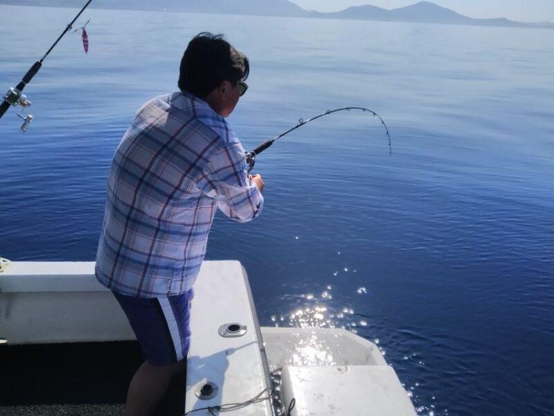 Athens: Fishing Trip Experience on a Boat with Seafood Meal - Food and drinks: more than just snacks