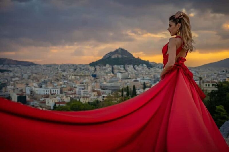 Athens Flying Dress Official Photoshoot - Who Would Love This?