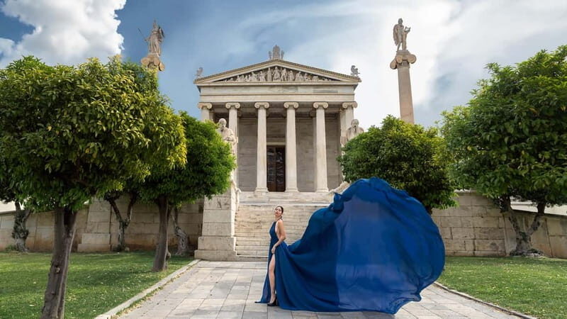 Athens: Flying Dress Photo © Photoshoot "Express package" - What Is the Flying Dress Photoshoot Experience?