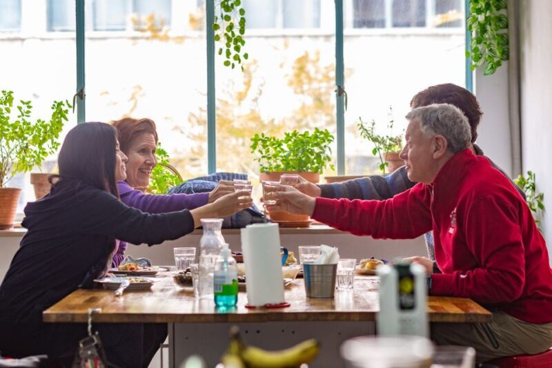 Athens: Food Market Visit and Cooking Class with Wine - Key Points