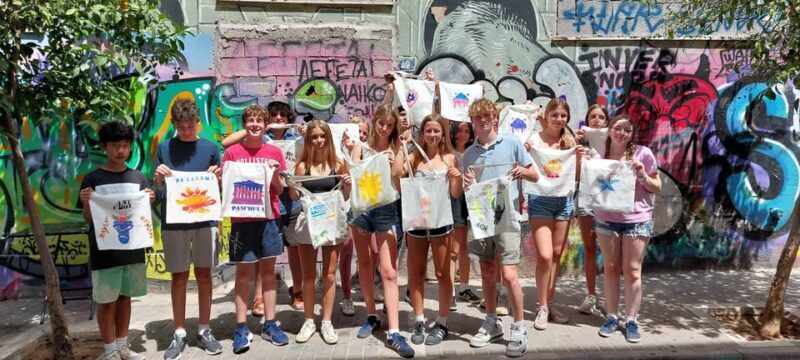 Athens: Graffiti Workshop and Tote Bag Painting Experience - Key Points