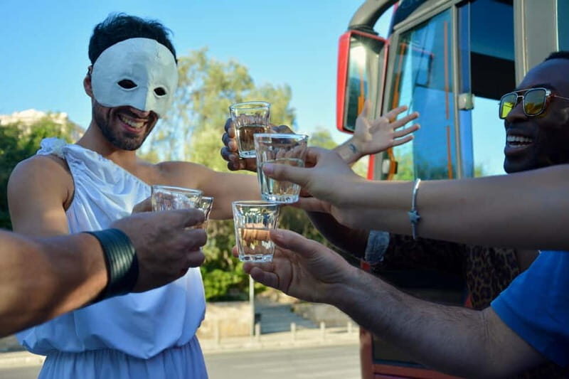 Athens: Greek Theatre Sightseeing Bus Tour - Key Points