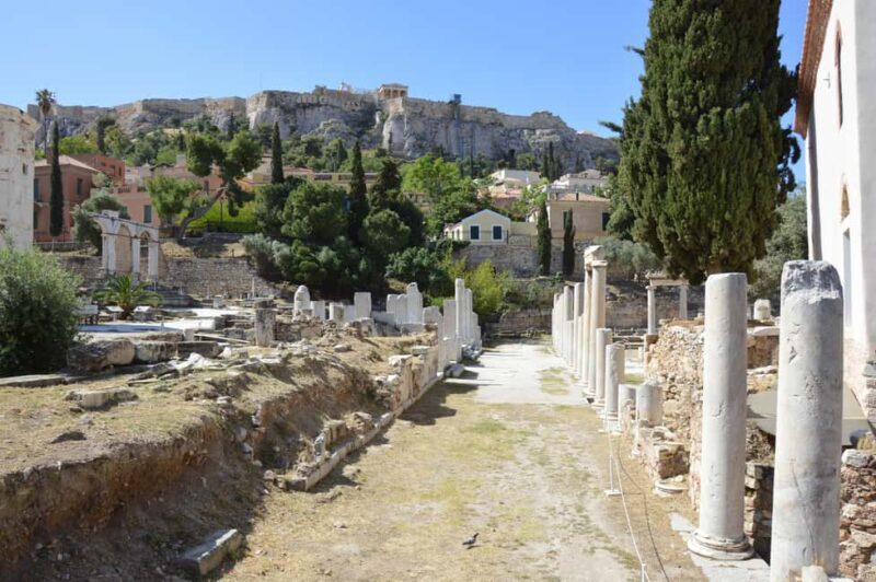 Athens: Hadrian's Library Entry Ticket and Audio Guide - The Central Courtyard: Heart of the Site
