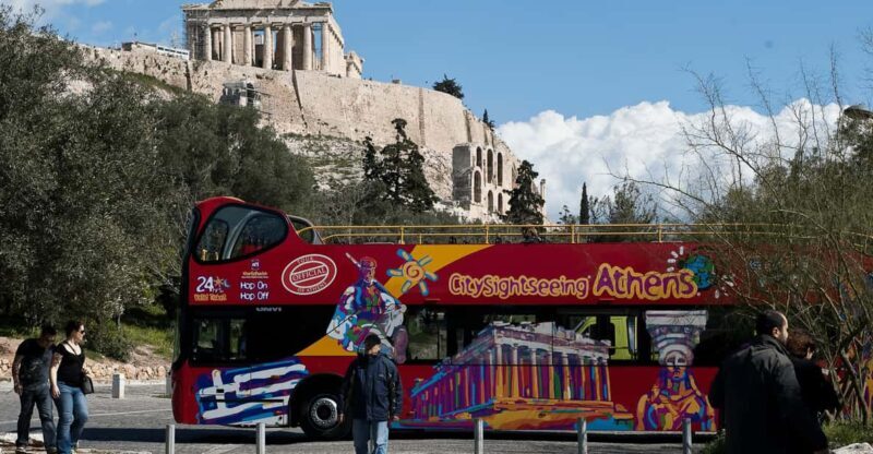 Athens: Hop-On Hop Off Bus with Acropolis ticket & 2 audios - What does this tour include?