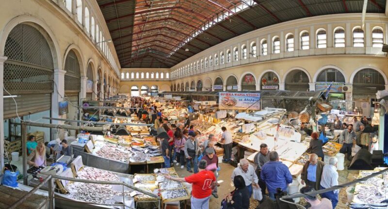 Athens: Local Markets with Artisanal Crafts Walking Tour - Omonia Square and Street Food