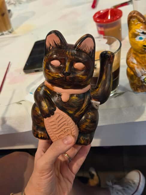 Athens: Paint Your Own Maneki Neko at Cat Cafe - FAQ