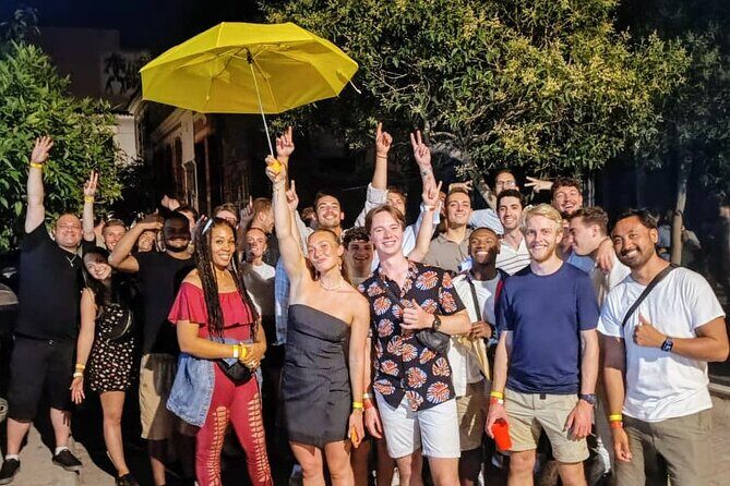 Athens Party Pub Crawl with Unlimited Drinks & Nightclub Access - Key Points