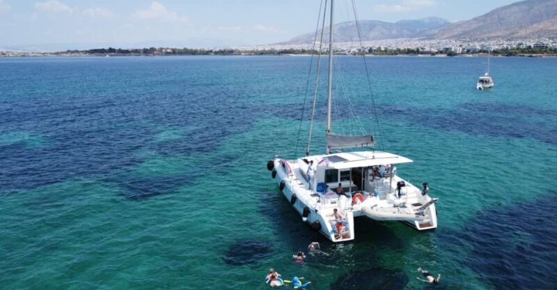 Athens Riviera Private Catamaran Cruise with Meal and Drinks - What You Can Expect on the Day