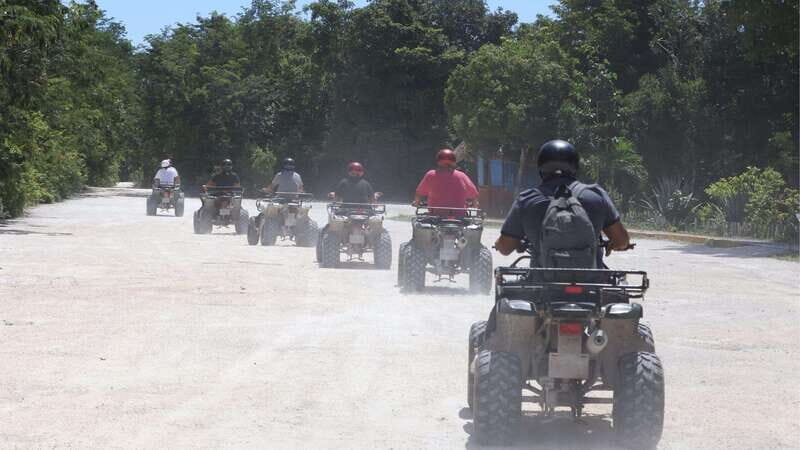 ATV Adventour: Jade Cave Cenote, Transportation & Tequila - Key Points