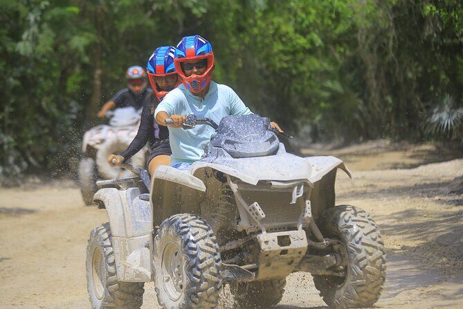 ATV adventure, Ziplines, Cenote Swim, Snack & Transport Included. - FAQ