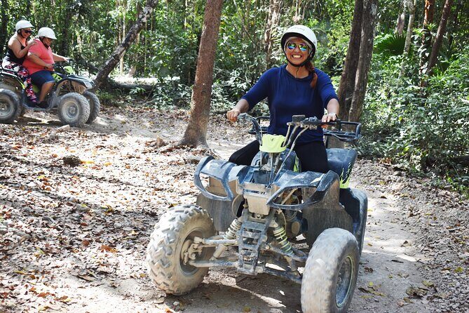 ATV circuit in the jungle + Horseback riding, ziplines & Cenote - An In-Depth Look at the Jungle Adventure