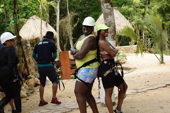 ATV drive experience ziplines and a real Mayan cenote for the best price - Cooling Off in a Genuine Mayan Cenote