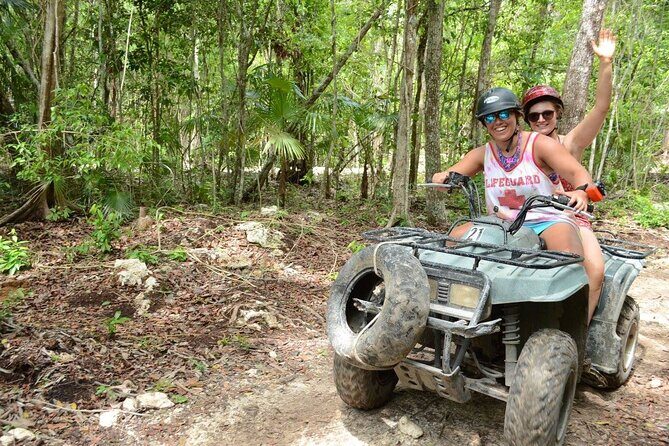 ATV shared Cenote & Ziplines - Extreme Experience from Playa del Carmen - The Sum Up