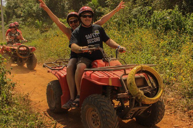 ATV shared experience, Ziplines and Cenote swim experience in one Adrenaline day - The Experience from the Reviews