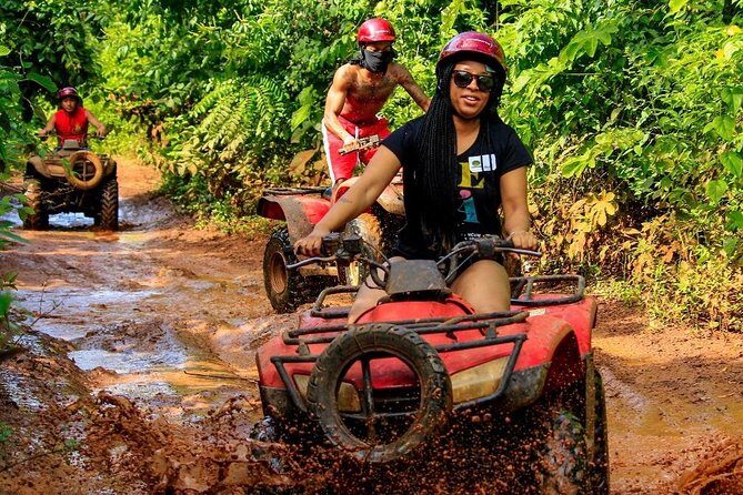 Atv , ziplines and cenote jungle adventure - Key Points