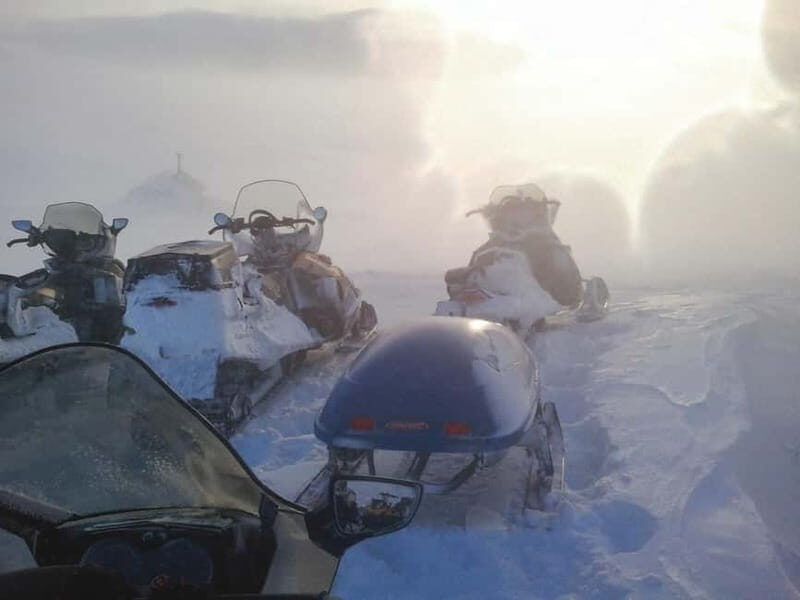 Aurora Hunt on Snowmobile - small groups - The Best Spot for Aurora Watching
