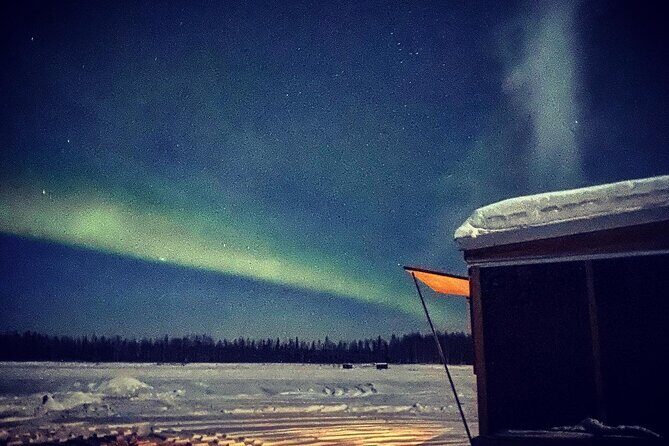 "Aurora Ice" - Ice Fishing & Salmon Dinner Tour - Food & Drink