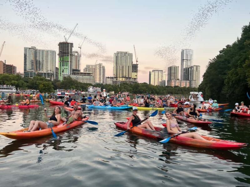 Austin: Giant Glow Paddleboarding the Downtown Skyline - Key Points