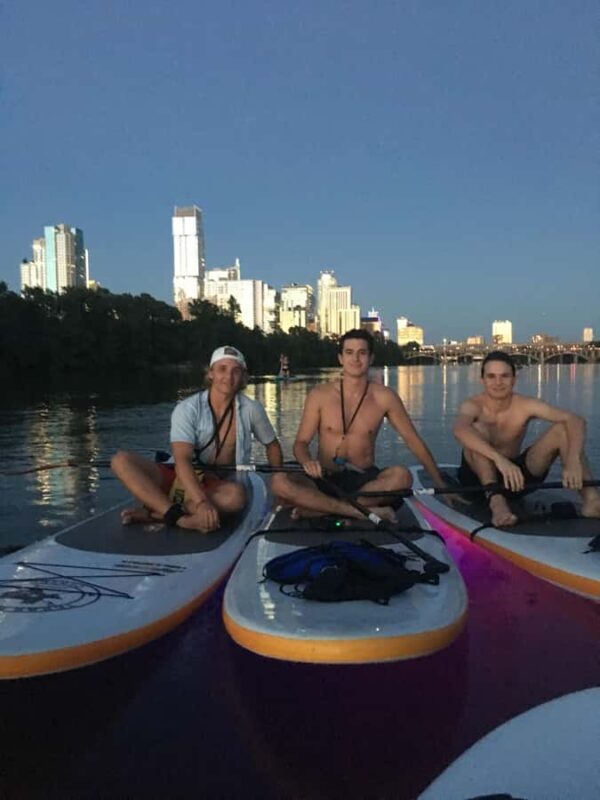 Austin: Lady Bird Lake Nighttime Paddle Board Tour - Key Points