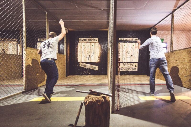 Axe throwing Kraków in Axe Nation - the 1st club in Europe - Is It Worth the Price?