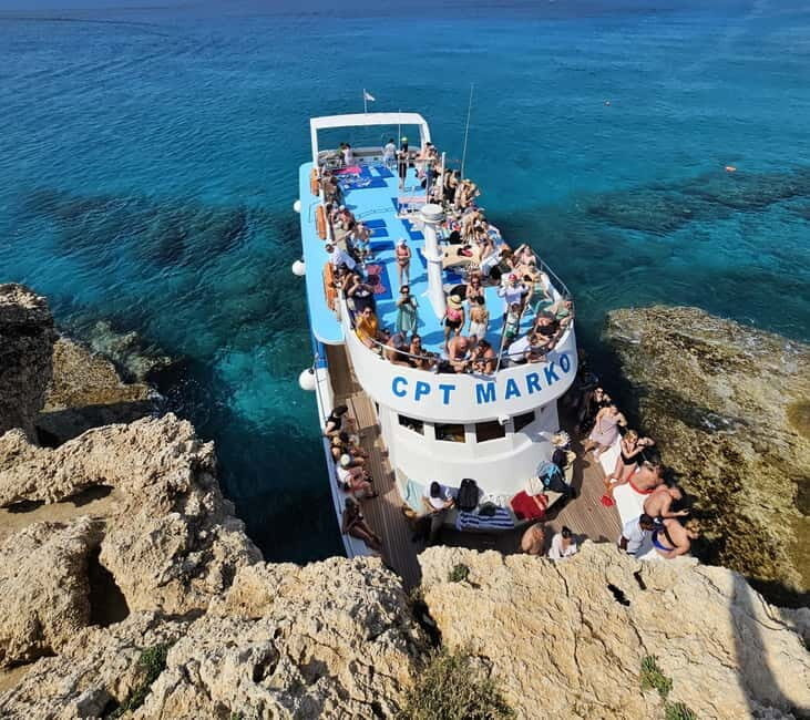 Ayia Napa: Blue Lagoon & Turtle Cruise with Optional Lunch - The Experience in Detail