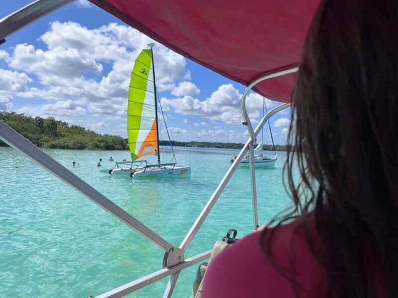 Bacalar: Eco-friendly tour on a Hobbie Getaway catamaran - Key Points