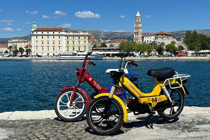 Back to the 80s Unique Vintage Tomos Moped Tour Split - Key Points