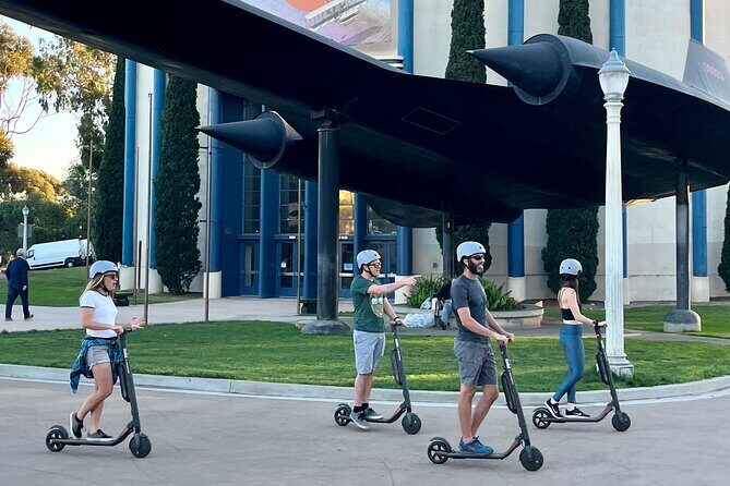 Balboa Park Electric Scooter Tour with Pictures - Touring the Arts and Cultural Districts