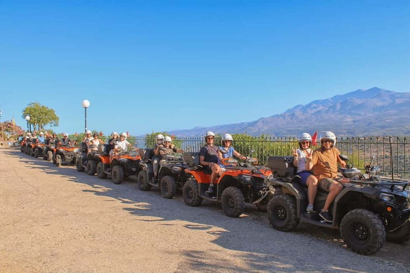 Bali Rethymno Panormo half day quad safari adventure - Key Points