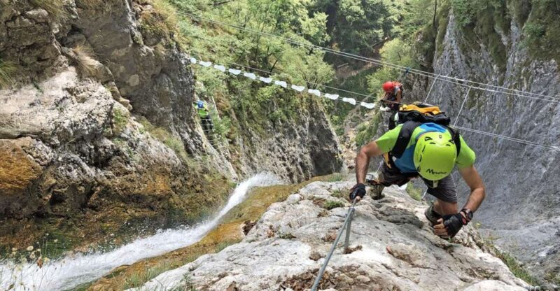 Ballino: Rio Ruzza Via Ferrata Trip with Mountain Guide - Key Points