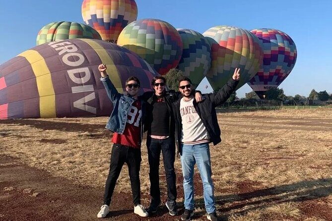 Balloon Flight at Sunrise over Teotihuacan - The Experience Itself