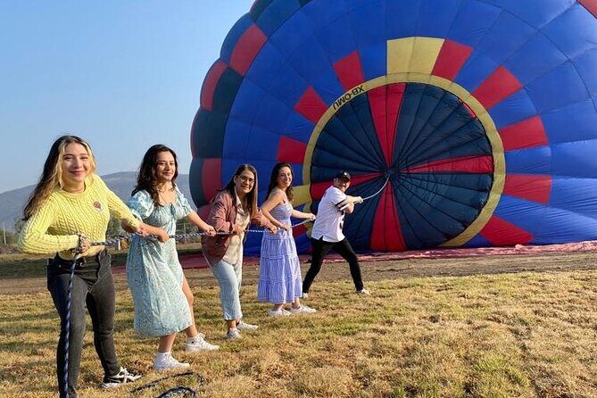 Balloon Flight + Breakfast in a cave + Pick up CDMX + Pyramids - Final Word