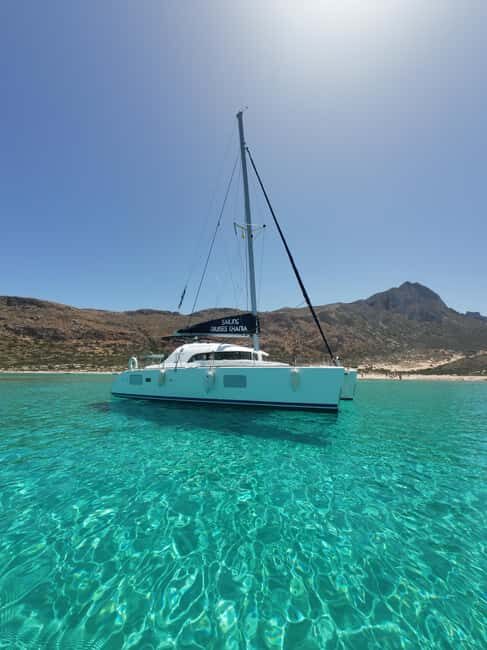 Balos: Catamaran Shared Sailing Cruise with lunch and drinks - Practical Details and Considerations