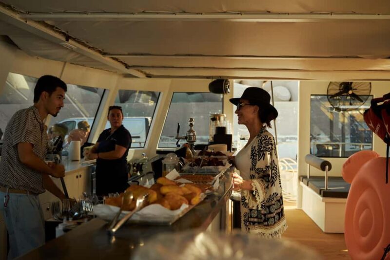 Balos & Gramvousa Catamaran Trip: Meals, Drinks & Transfer - Key Points