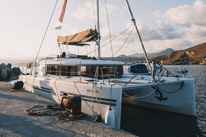 Balos & Gramvousa Luxury Catamaran Sailing Cruise from Kissamos - Discovering Crete’s Coastal Gems on a Catamaran