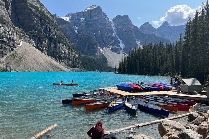 Banff Lake Louise and Moraine Lake Shuttle Tour - Key Points