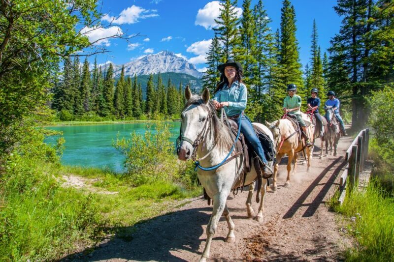 Banff National Park: 1-Hour Bow River Horseback Ride - Timing and Group Size