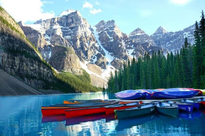 Banff Town: Gondola, Lake Louise, Moraine, Cave and Basin - Key Points