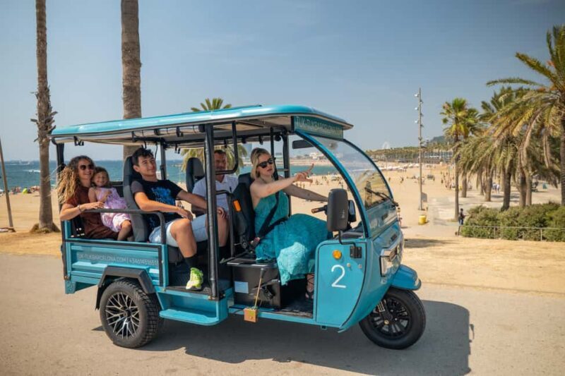 Barcelona: 3-Hour Private Panoramic Tuk-Tuk Tour - What to Expect on the Tour