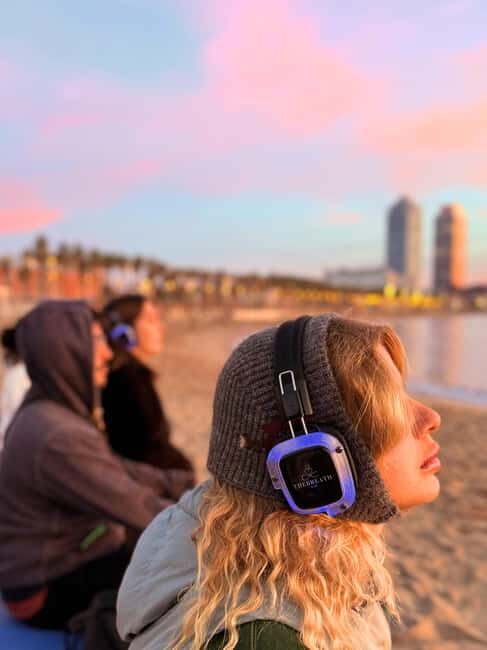 Barcelona beach: Sunrise Ritual: breath, immersive music, Sungazing & breakfast - What to Expect from the Barcelona Beach Sunrise Ritual