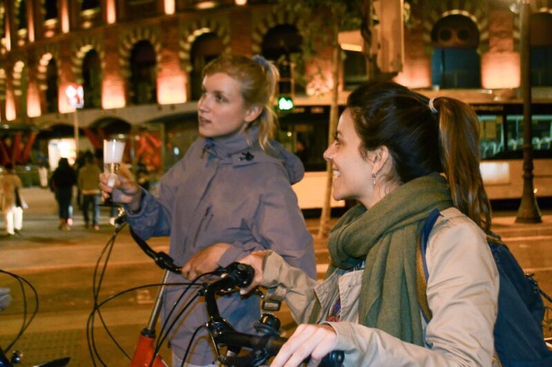 Barcelona Bike Tour by Night with Cava - Authentic Experiences and Feedback