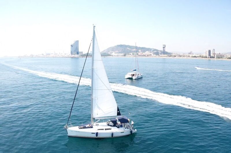 Barcelona: Boat trip with cava in amazing sailboat - The Sum Up